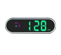 Car Head Up Display HUD Digital Speedometer with For Compass| Auto On/Off KM/H For MPH Meter| 7 Color Options| Large Font for Cars Trucks Buses Scooters| GPS(USB cable)