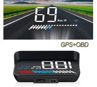 Car Head Up Display HUD OBD2 GPS HUD Display 8.9 cm Head Up Display Speed Meter