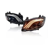 Car Headlamp Assembly For Benz For Sprinter 907 910 2018-2023 LED Headlights Assembly Style Running Front Light HeadLamp Turn Signal Lamp Car Headlights Assembly(Right-hand drive)