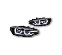 Car Headlamp Assembly For BMW F30 Headlights 2012-2019 F35 LED Headlight 320i 318i 325i DRL Angel Eye Automotive Accessories Car Styling Head Lamp Car Headlights Assembly(A)