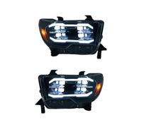 Car Headlamp Assembly For Toyota For Tundra 2007-2013 For SEQUOIA 2008-2021 Upgrade To Headlamp LED Assemblies Car Headlight Car Headlights Assembly(2PCS)