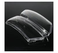 Car Headlamp For A6 C6 For A6L 2004 2005 2006 2007 2008 2009 2010 2011 Headlamps ABS Cover Lampshade Headlights Cover Glass Headlamp Shell Car DRL(Pair)