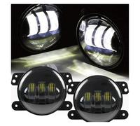 Car Headlamp For Wrangler For Grand For Cherokee 2007-2015 2X4" Inch Round Led Fog Lights Off Road Fog Lamps Head Light(4 inch no halo)