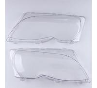 Car Headlamp Shade Headlight Cover Clear Lens Shell For 3 Series E46 Facelift Touring 4 Door 2002 2003-2005(Pair)
