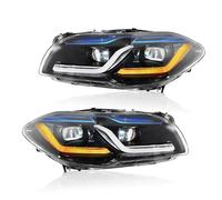Car Headlight 2PCS Car Front LED Headlights For BMW For F10 F18 5-Series 2011-2017 Modified G30 G38 Style Headlamp Assembly Headlight Covers(Xenon,2014-2017)