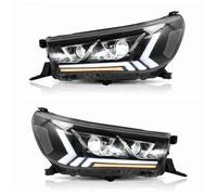 Car Headlight 2x Car Headlight Assembly LED Dynamic Turning Signals Plug And Play Head Lamp DRL Headlights For Toyota Vigo For Hilux 2016 2017 2018 2019 2020-Up Headlamp Assembly(Xenon lights)