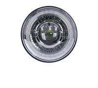 Car Headlight 7 Inch LED Headlights Filed 4x4 Turn Signal Round HeadLight For Mazda For Miata MX5(1pcs Black1)(1pcs Sliver)