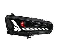 Car HeadLight Assembly For MITSUBISHI For GRAND For LANCER 2008-2018 2PCS Car Styling Car Headlight Assembly LED Head Lamp Car Tuning Light Parts Plug And Play Front Light Assembly(Right-hand Driving)