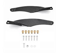 Car Headlight Brackets Front Fork Lamp Holder Fit for 1994-2001 Dodge Ram 1500 2500 Car Upper Windshield Roof 52 Inches Curved LED Light Bar Brackets