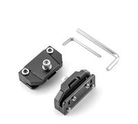 Car Headlight Brackets Front Fork Lamp Holder Fit for Auxiliary Off Road LED Pod Light / Work Light Truck SUV Wagon Sedan Hood LED Work Light Pods Brackets Clamp(Black)