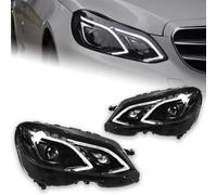 Car Headlight Car Styling Head Lamp Headlights For W211 2009-2016 W212 E200 E300 E260 LED Headlight DRL Hid Bi Xenon Headlight Covers(2013-2015)