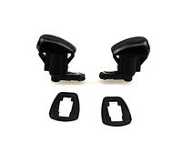 Car Headlight Cleaning Spray Cover 2PCS Windshield Wiper Washer Nozzle Jet, For DODGE, For Nitro 2007-2011, For Jeep, For Liberty 2005-2010 Commander 2006-2010 55157319AA