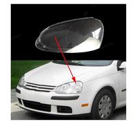 Car Headlight Clear Cover For VW For Golf 5 MK 5 For Jetta For A5 GT For GTI R32 2005-2009 Transparent Housing Front Headlights Shell Glass Auto Shell Headlight(1piece Left Side)