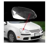 Car Headlight Clear Cover For VW For Golf 5 MK 5 For Jetta For A5 GT For GTI R32 2005-2009 Transparent Housing Front Headlights Shell Glass Auto Shell Headlight(1piece Right Side)