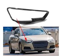 Car Headlight Clear Cover Head Lights Cover For A4 B9 2015 2016 2017-2019 8W0941043 8W0941044 Transparent Housing Front Headlights Lens Shell Auto Shell Headlight(1piece Right Side)