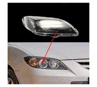 Car Headlight Clear Cover Head Lights Cover For Mazda 3 Axela BK Sedan 2003-2008 Transparent Housing Front Headlights Lens Shell Lampcover Auto Shell Headlight(1piece Right Side)