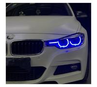 Car Headlight Components For BMW 3 Series F30 F31 LCI Red Angel Eyes DRL 63117419619 63117419620 63117419610 LED Boards Module Blue Yellow Headlight Assembly(Blue)