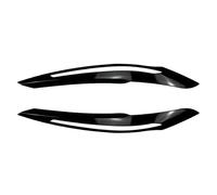 Car Headlight Cover Car Accessories Headlight Eyebrows Trims For 1 Series F20 F21 MSport Pre LCI Hatchback 2011-2014