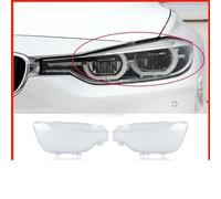 Car headlight cover Car Headlight Lens Glass Lampshade Led Headlamp Lens Cover for F30 for F31 for 3 Series 2016-2019 Headlight Guard Protector Cover Headlight shade assembly