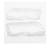 Car Headlight Cover For BMW E46 3 Series 4 Door 1998 1999 2000 2001 Car Headlight Cover Lampshade HeadLamp Clear Lens Cover Waterproof Shell Cover(Pair)