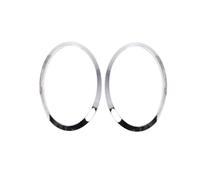 Car headlight cover For Mini For Cooper For F55 For F56 For F57 2014+ Left Right Front He&adlights Frame Headlight Eyebrow Ring Cover Trim Headlight shade assembly
