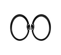 Car Headlight Cover For MINI For Cooper For One S R50 R52 R53 R56 R60 F56 F54 F60 Light Trim Cover Sticker Car Headlight Head Tail Rear Light Lamps Frame(With Nozzle Cover)