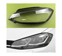 Car Headlight Cover For VW For Golf 7.5 For MK7.5 For GTI For GTR 2018-2020 Front Headlight Lampshade Transparent Lampshell Lens Cover Headlights Lamp Shell(Left)