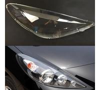 Car Headlight Covers Car Headlight Lens For Peugeot 207 2009 2010 2011 2012 2013 Car Headlight Headlamp Lens Auto Shell Cover Headlight Assemblies(Right)