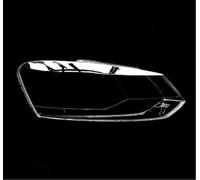 Car Headlight Covers Compatible With VW For Polo 2014 2015 2016 2017 Front Headlight Lens Cover Glass Lampshade Shell Car Accessoires Headlamp Shell Lampcover