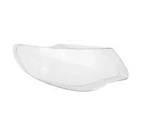 Car Headlight Covers Left/Right Car Front Headlight Headlamp Lens Cover For VW For Touareg 2007-2010 Transparent Lampshade Clear Shell(Left)