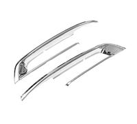 Car Headlight Eyebrow Cover Fog Lamp Grille Front Light Trim Frame Eyelid Eyebrow Cover For 5 Series F10 F18 520 528 525Li