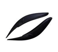 Car Headlight Eyebrow For Toyota For Sienna 2010 2011 2012 2013 2014 2015 Carbon Fiber Headlight Eyebrow Cover Trim Sticker Head Lamp Eyelid Headlight Eyebrow Eyelids Trim Cover(Fiber glass)