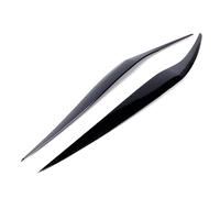 Car Headlight Eyebrow Trim Cover for Fiesta MK7.5 2013-2017 1 Pair Front Left and Right Headlight Eyebrow Eyelid Cover Trims Gloss Black