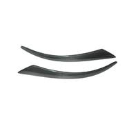 Car Headlight Eyebrows Car Front Bumper Headlight Eyelid Eyebrow Lamp Trim Fit For Volvo S40 V50 2004-2012 Eyelids Trim Accent Cover Decoration