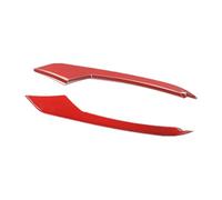 Car Headlight Eyebrows Car Front Fog Light Lamp Eyebrow Trim for Ford for Mustang 2015-2018