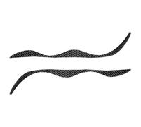Car Headlight Eyebrows Eyelid Spoiler Car Headlamp Eyelid Eyebrow Cover Front Headlight Eyelid Eyebrow Cover Trim For 1998-2005 BMW 3 Series E46