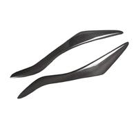 Car Headlight Eyebrows Eyelid Spoiler For Ford Focus 2012-2014 Carbon Fiber Headlight Decorative Covers Eyelid MK3 Fiberglass FRP