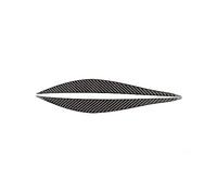 Car Headlight Eyebrows For BMW 3 Series F30 2Pcs Car Head Light Eyebrow Protector Cover Headlamp Carbon Fiber Trim Sticker Car Styling Headlamp Eyebrow
