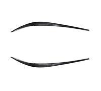 Car Headlight Eyebrows For BMW 3 Series G20 | 320i 325i 330i 2019 ABS Material Car Accessories 2Pc Headlight Lamp Eyebrows Cover Trim Stickers(Carbon fiber)
