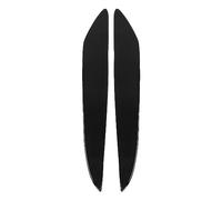 Car Headlight Eyebrows For Mazda 3 2010-2013 1 Pair Left Right Headlight Eyebrow Trim Piano Black Car Eye Lid Cover Trim Replacement Headlamp Eyebrow