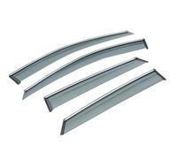 Car Headlight Eyebrows For Nissan for Qashqai J11 Car Window Visors Wind Rain Deflector Guard for Vent Protection Exterior Accessories 2014-2018