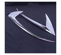 Car Headlight Eyebrows Front Eyelid Headlight Lamp Eyebrow Trim For Ford for Kuga 2013-2016