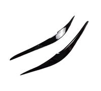 Car Headlight Eyebrows Headlight Eye Lid Fit For BMW F22 F23 F87 M2 220i M235i M240i 2 Series 2014-2022 Headlight Eyebrow Eyelid Cover Trim ABS(Glossy Black)