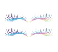 Car Headlight Eyelash Stickers, Cute Auto Decals