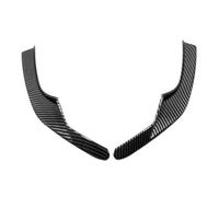 Car Headlight Eyelids For CR-V 2023 2024 2025 | Car Exterior Front Head Light Lamp Eyebrow Cover Decor Trim ABS Accessories 2pc(Carbon Fiber Style)