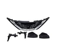 Car Headlight Grille 1 Set Front Bumper Mesh Grills Replacement for Sentra 2016 2017 2018 2019 ABS Grill 62310-3YU0A accessories Spare Parts