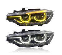 Car Headlight Headlamp For BMW 3 Series F30 F35 F80 2013-2018 Dual-Color Headlights LED Headlamp Plug And Play Front Lights Auto Car Accessories Front Light Assembly(Xenon)