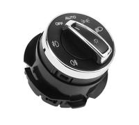 Car Headlight Knob Compatible With Porsche For Cayenne 2011-2018 For Macan 2014-2018 LHD Auto Headlight Fog Light Control Switch Knob 7P5941531F