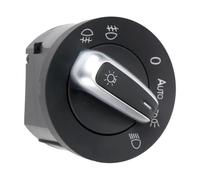 Car Headlight Lamp Fog Light Control Switch Knob OEM 5ND941431B Compatible With Seat For Alhambra 2011 2012 2013 2014 2015 Headlight Switch Control