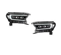 Car Headlight LED Car Headlight Assembly Head Lamp Dynamic Tuning Light DRL Plug And Play Headlights For Ranger 2015 2016 2017 2018 2019 2020 2021 2022(Amber Reflector LHD)(White Reflector LHD)